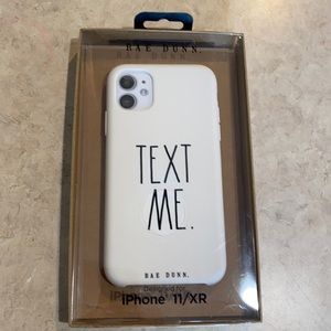 New Rae Dunn Text Me iPhone 11/XR case